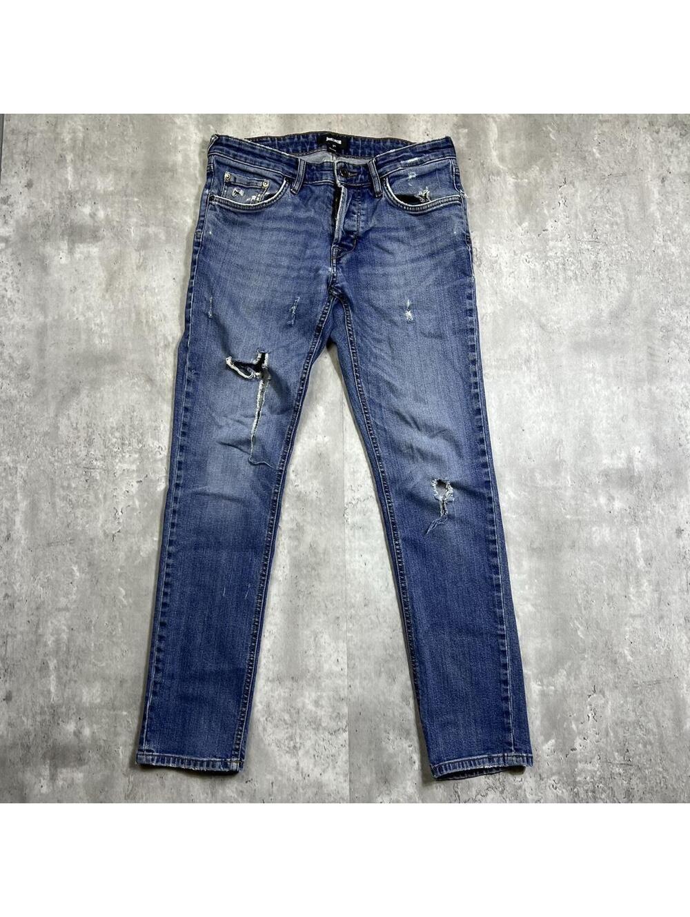 Just Cavalli distressed denim jeans 31